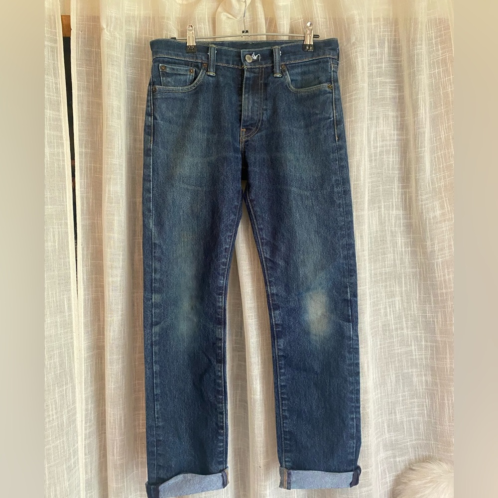 Levi’s 513 dark denim jeans